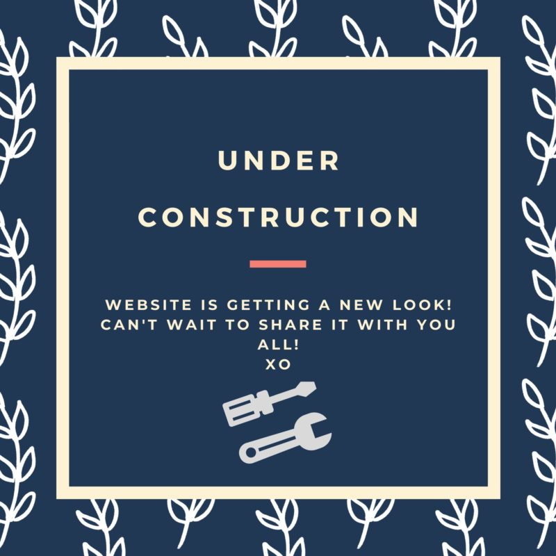 Website Under Construction