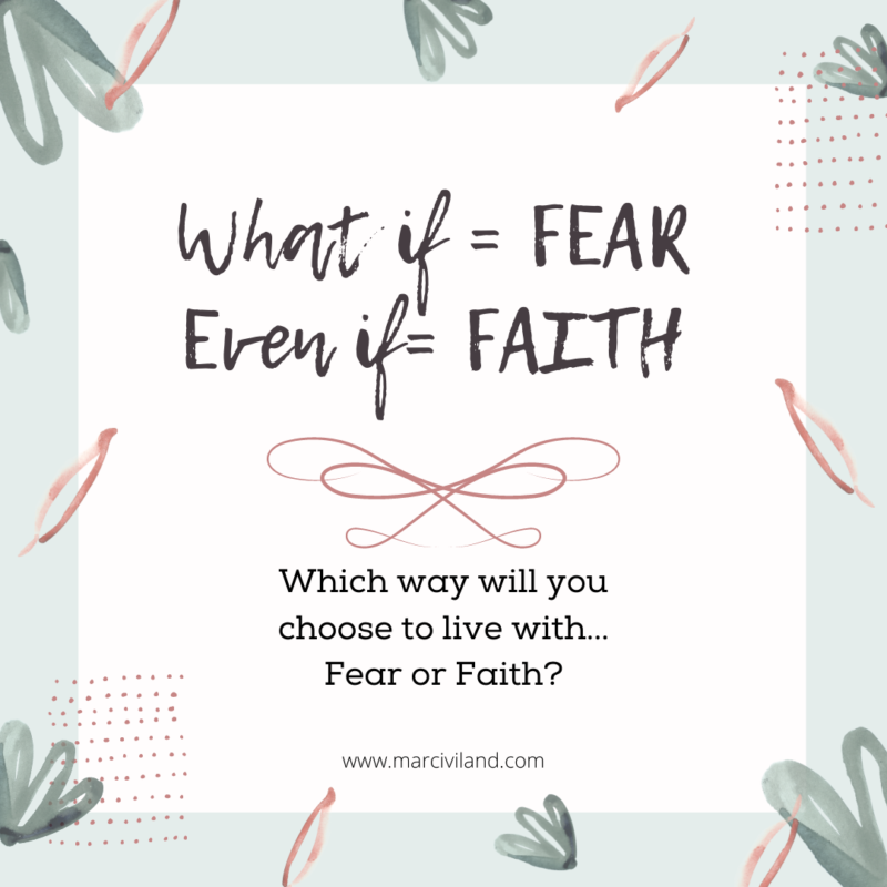 Fear vs. Faith