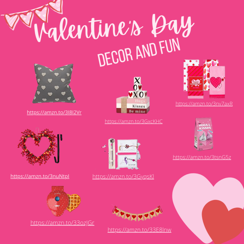 Valentine’s Day Decor and Fun!