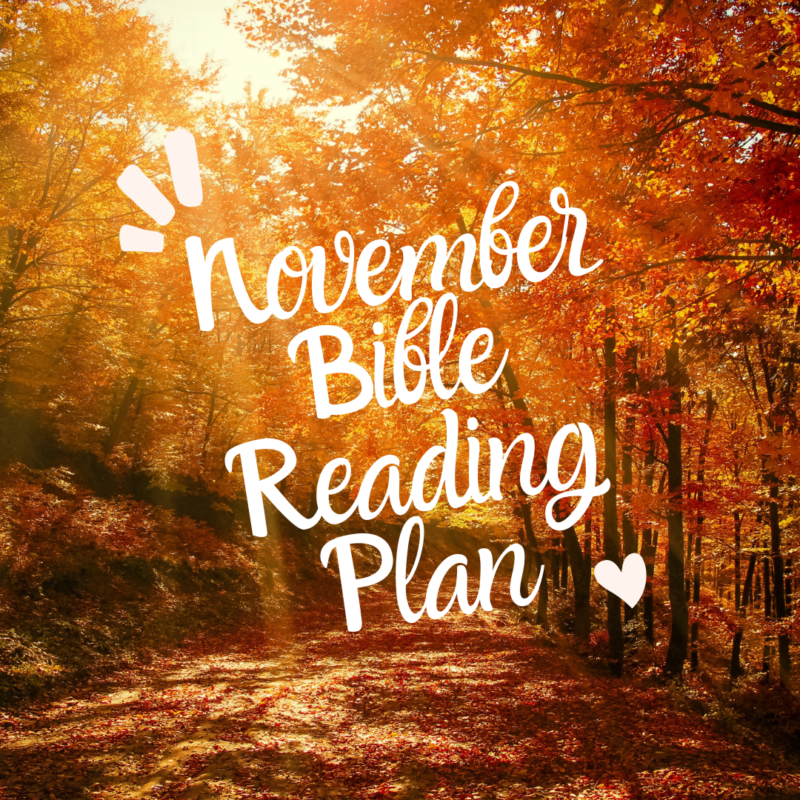 November Bible Reading Plan