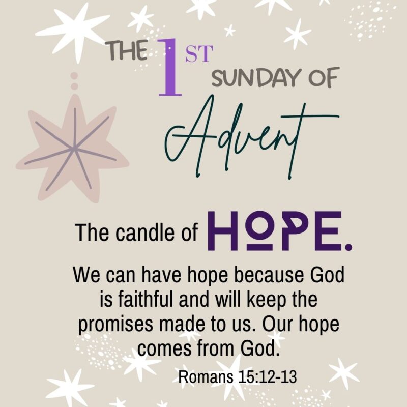 1st Sunday of Advent